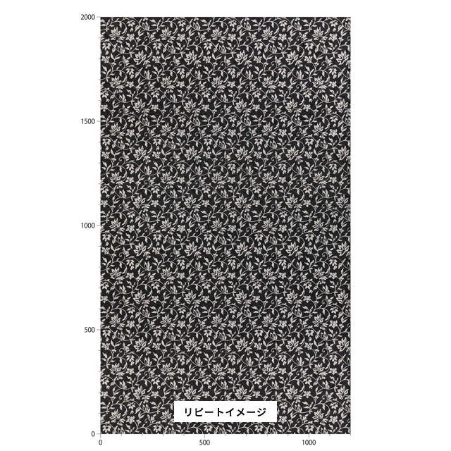 リアテック・RX-4596・和・抽象柄・ブラック