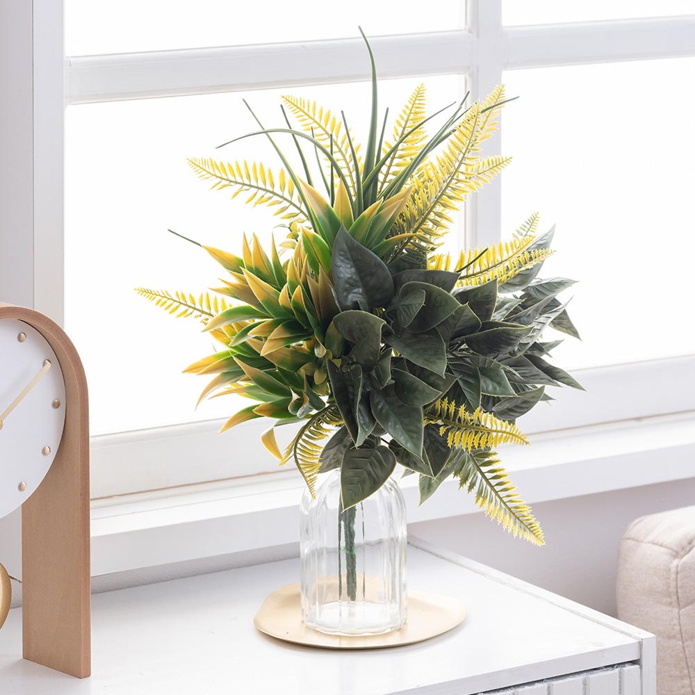 イエローリーフミックスブーケ