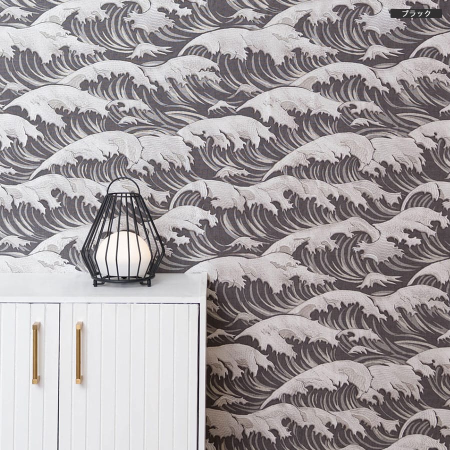 design id(デザインアイディー)壁紙 グレイトウェーブズ 施工例