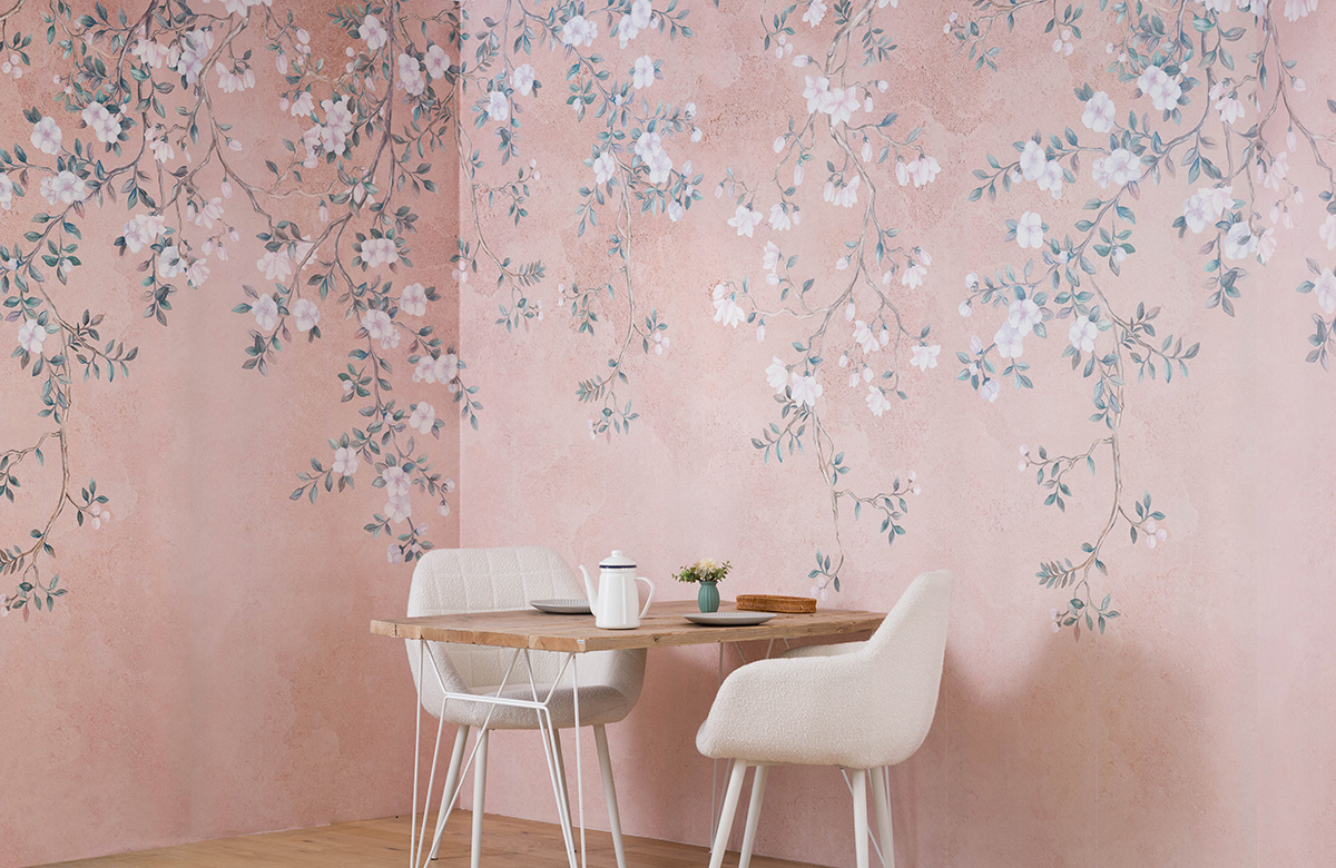 ドイツ製壁紙 Komar 横に広がるリピートデザイン