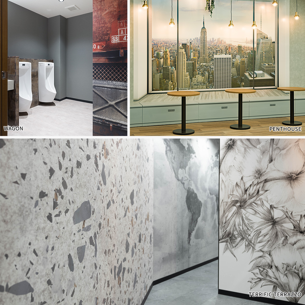 Komar壁紙 施工例