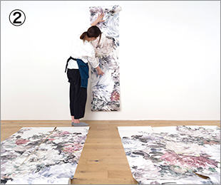 Komar壁紙の貼り方