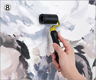 Komar壁紙の貼り方